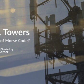 do cell towers dream of morse code - poster