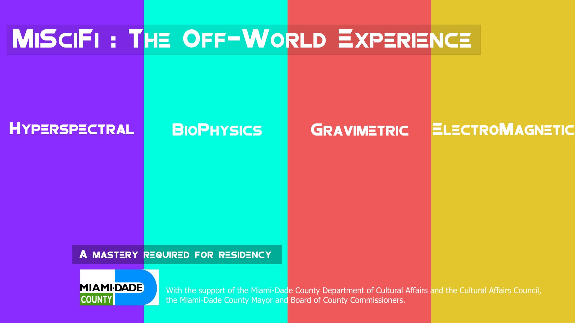 MiSciFi - The OffWorld Experience Logo-MiamiDade